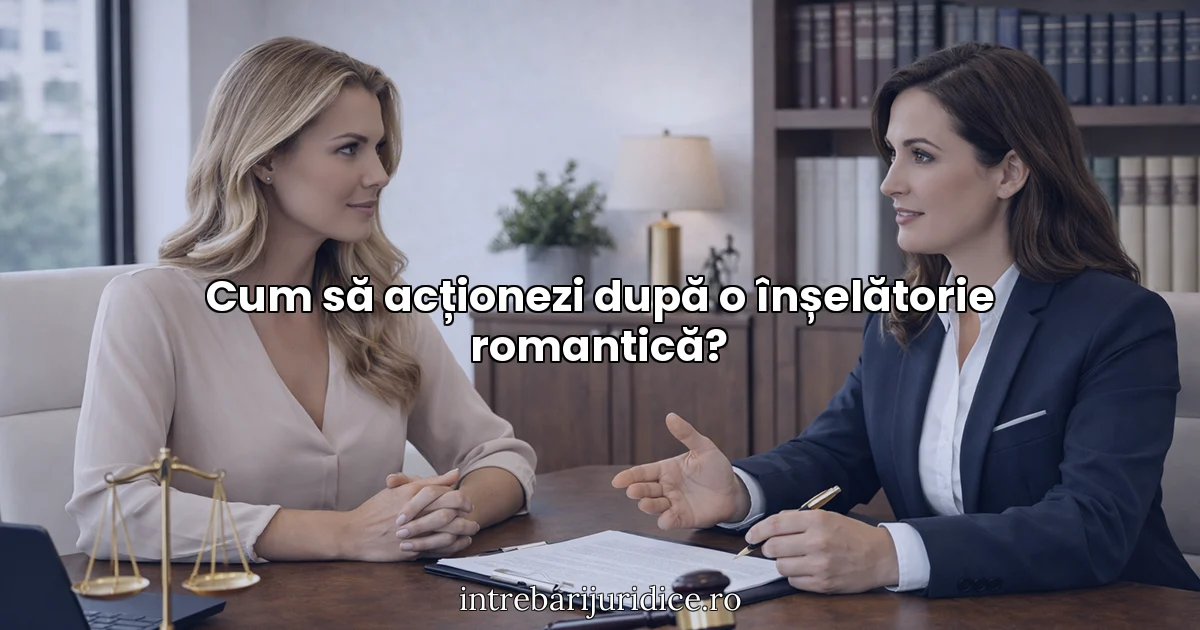 Cum să acționezi după o înșelătorie romantică?