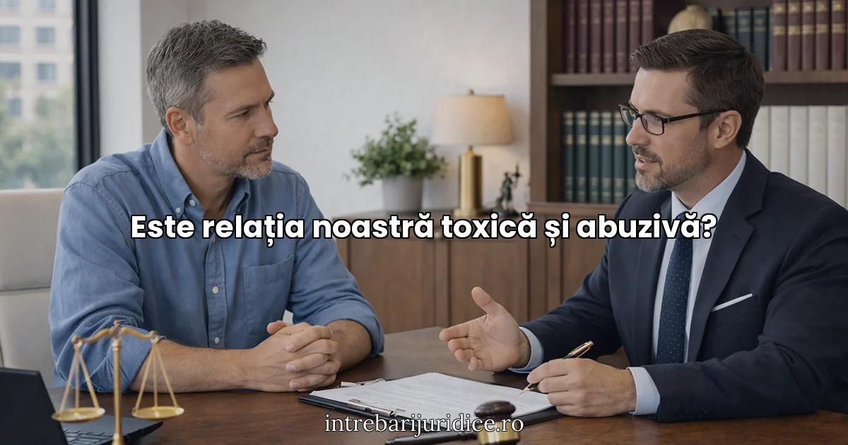 Este relația noastră toxică și abuzivă?